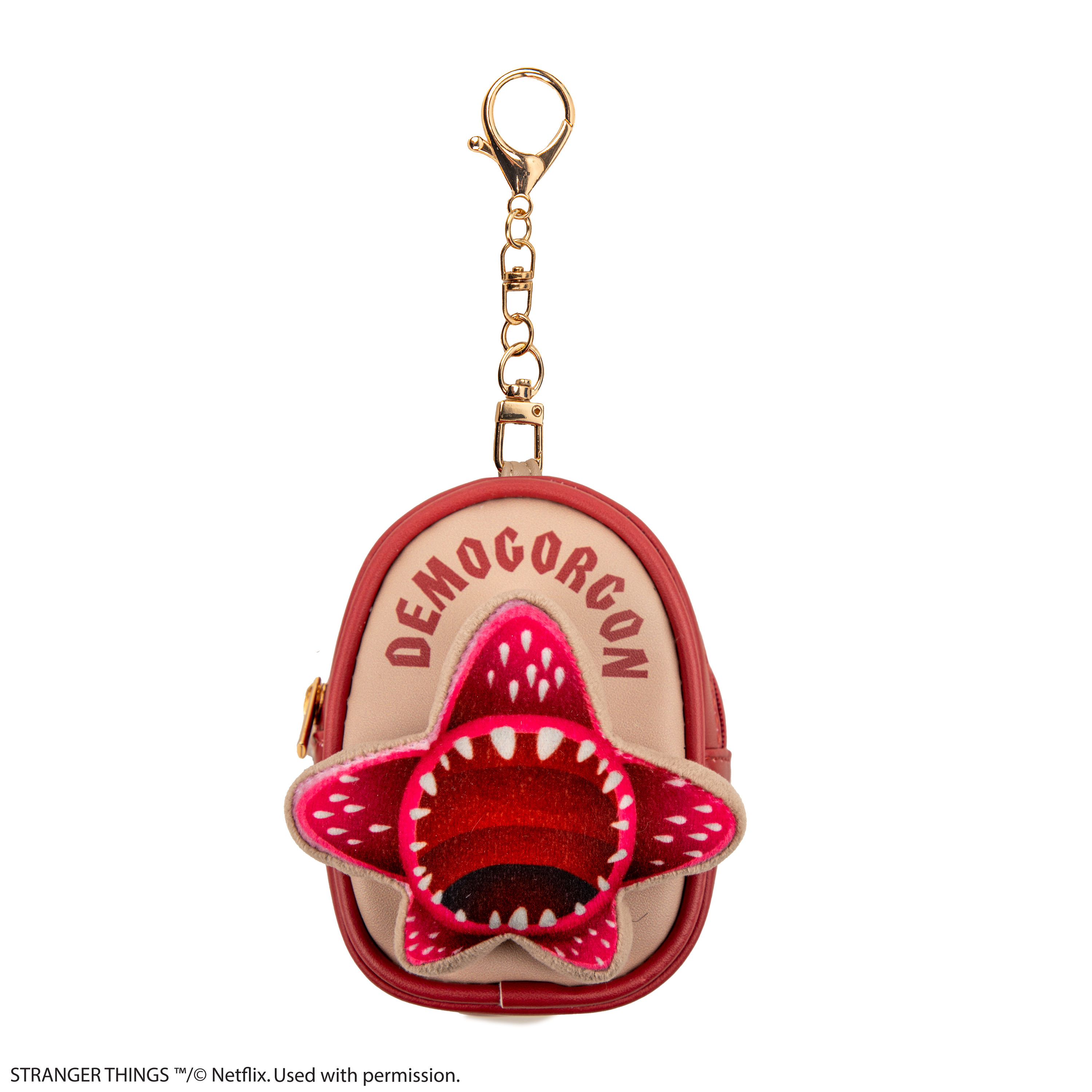 Stranger Things Keychain Pouch (Demogorgon)