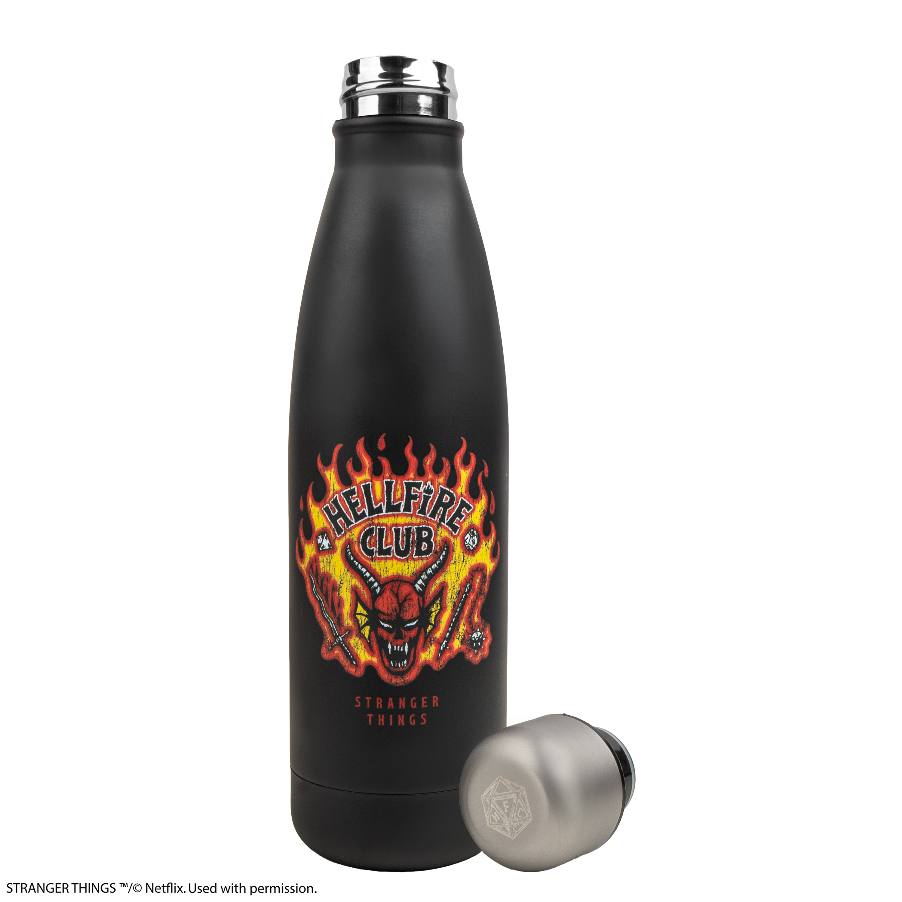 Stranger Things Insulated Bottle (Hellfire Lives)