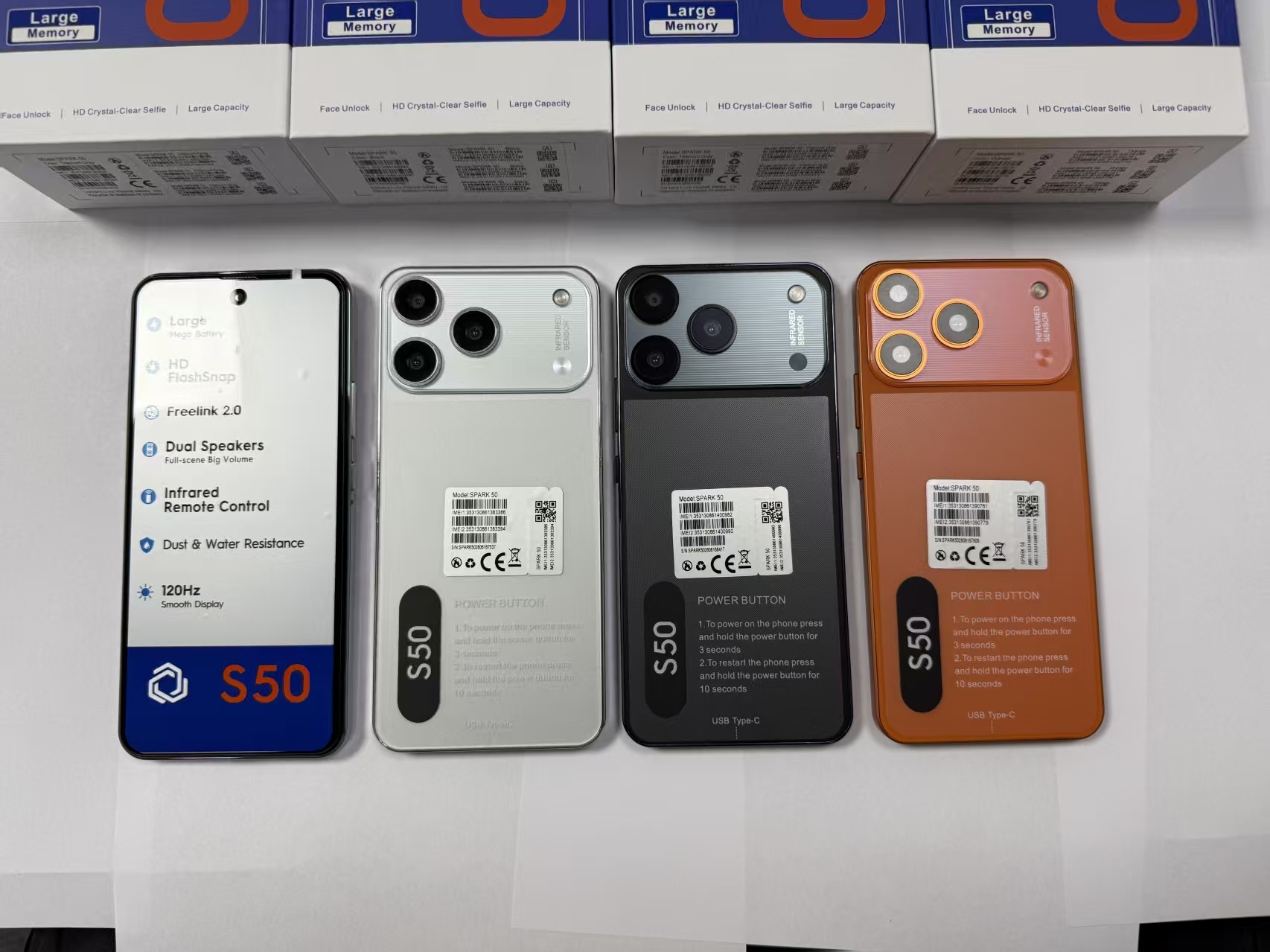 MH Spark 50 (12GB RAM / 256GB ROM)
