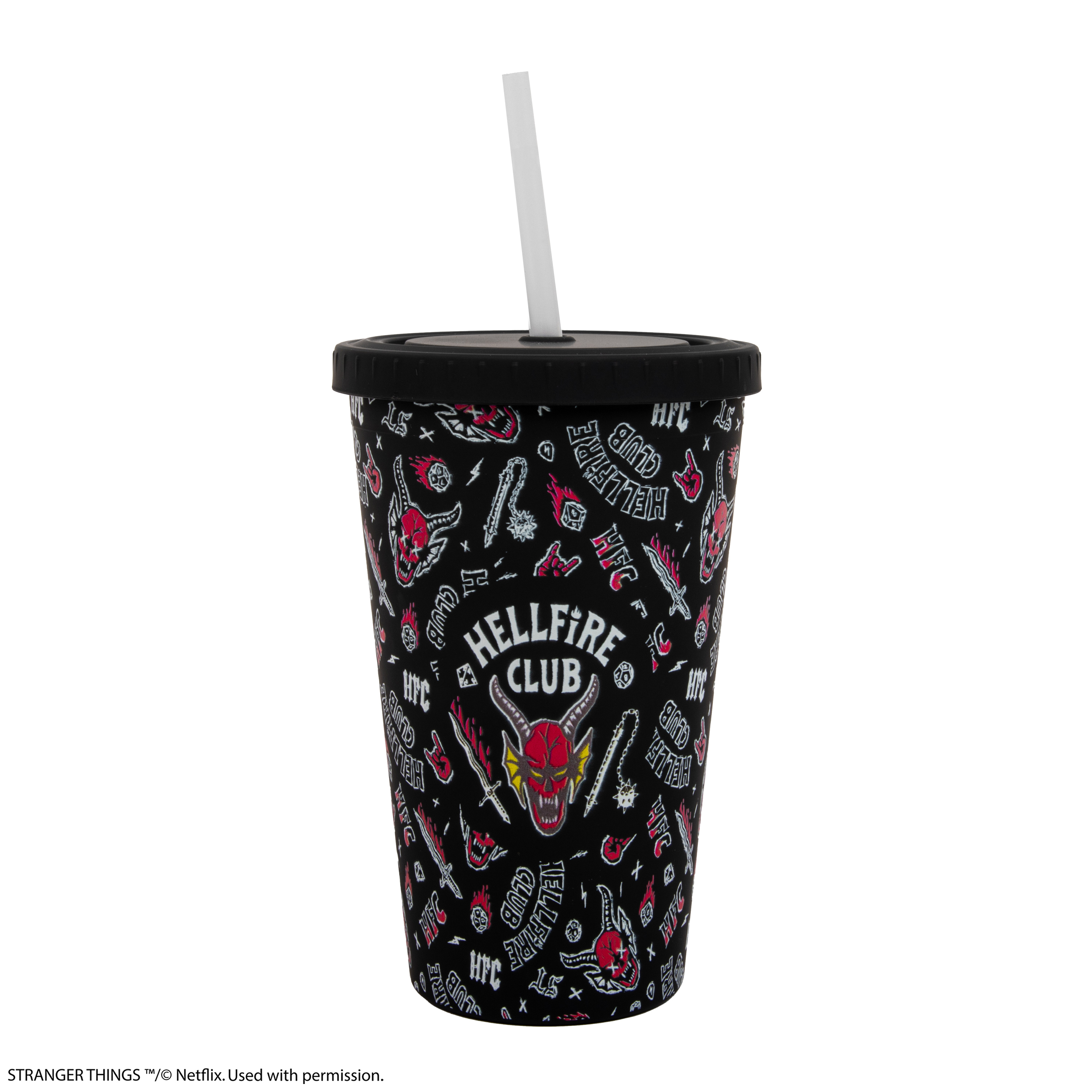 Stranger Things Hellfire Club Tumbler (475ml)