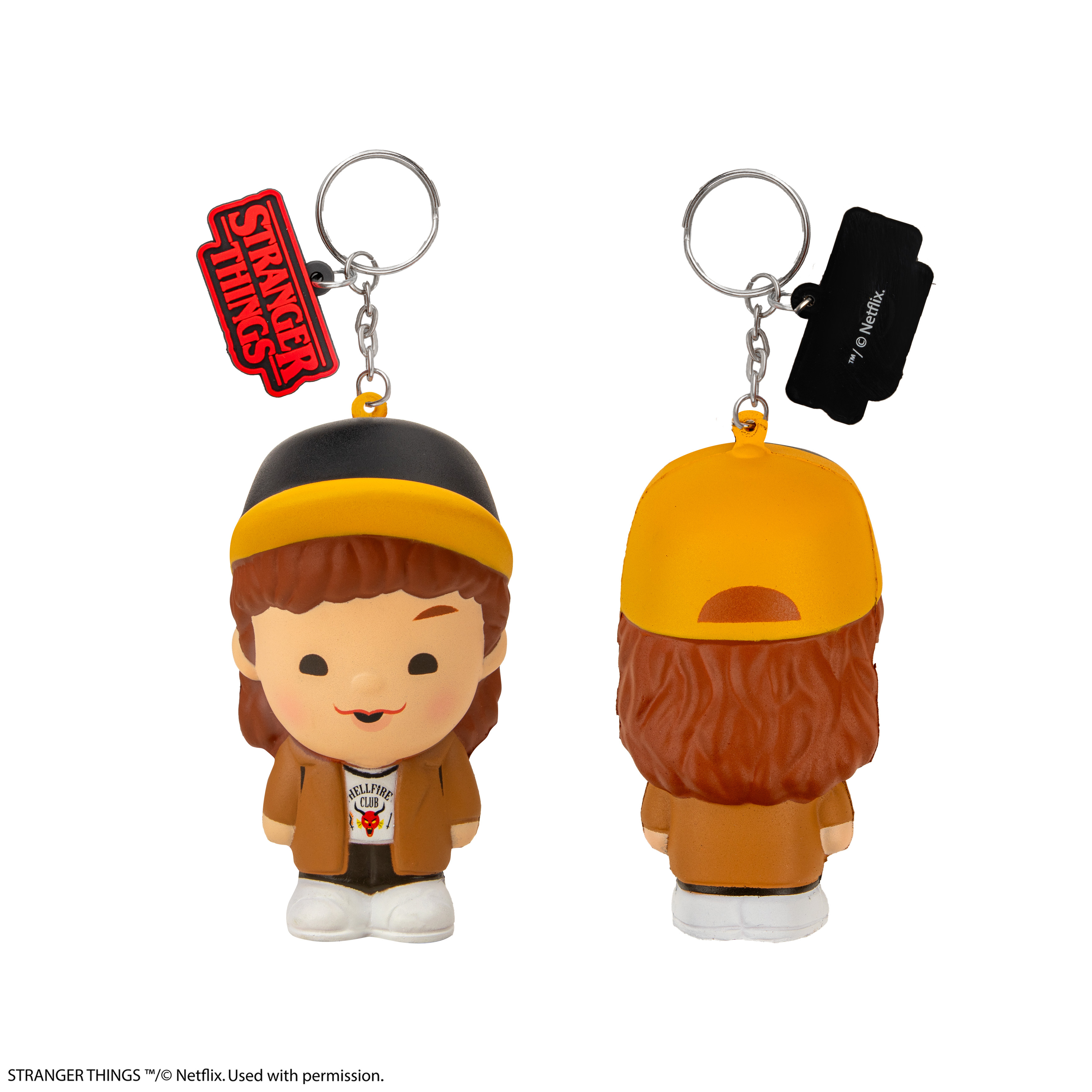 Stranger Things Squishy Keychain (Dustin)
