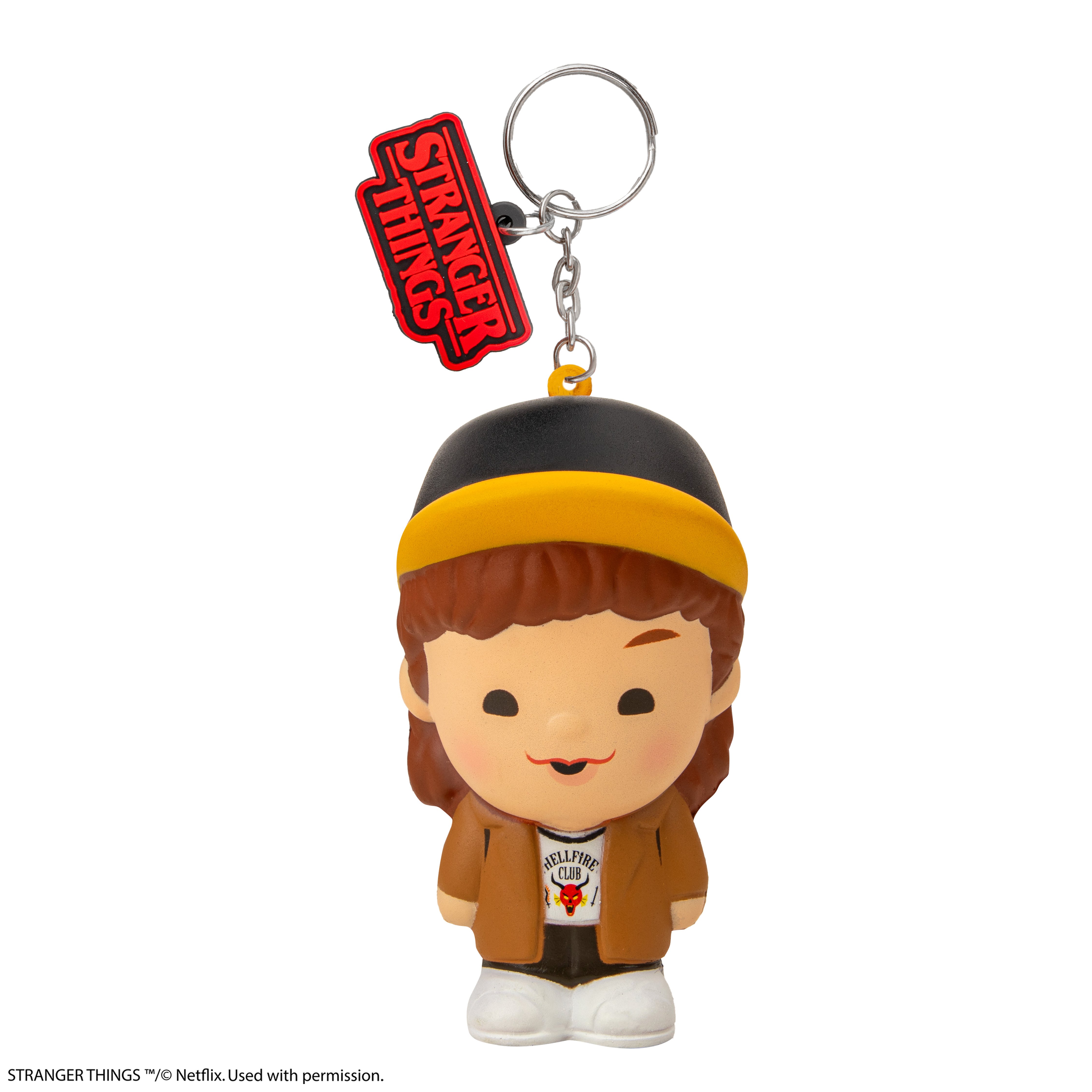 Stranger Things Squishy Keychain (Dustin)