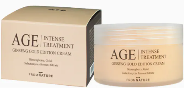 UC70  韓國AGE FROMNATURE GINSENG GOLD EDITION CREAM 100ML (AG015)