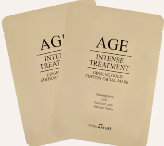 UC71 韓國 AGE FROMNATURE GINSENG GOLD EDITION FACIAL MASK 23ML 一片 (AG016)