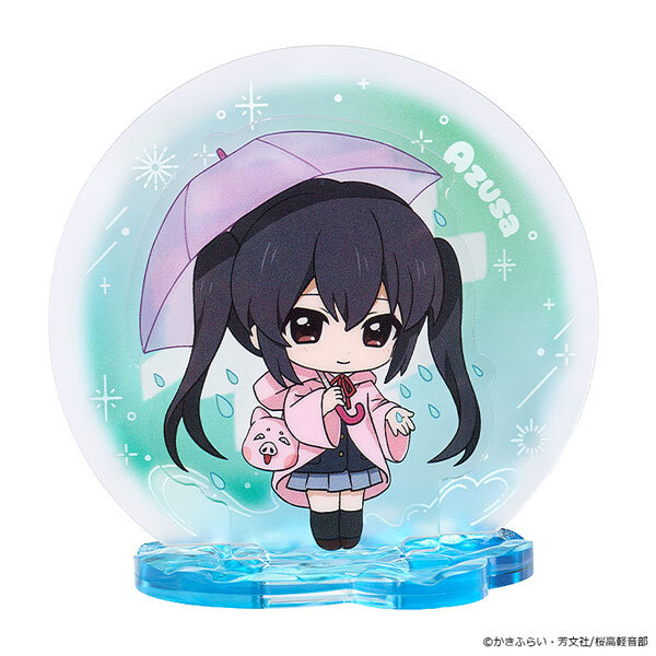 預購26/11 GSC代理版 K-ON！輕音部 綿綿雨系列 壓克力立牌 中野梓 0705