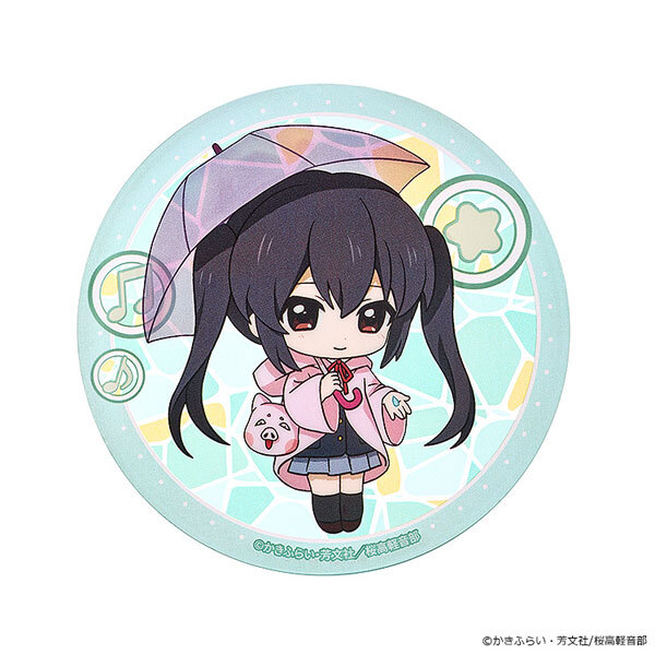 預購26/11 GSC代理版 K-ON！輕音部 綿綿雨系列 壓克力杯墊 中野梓 0705