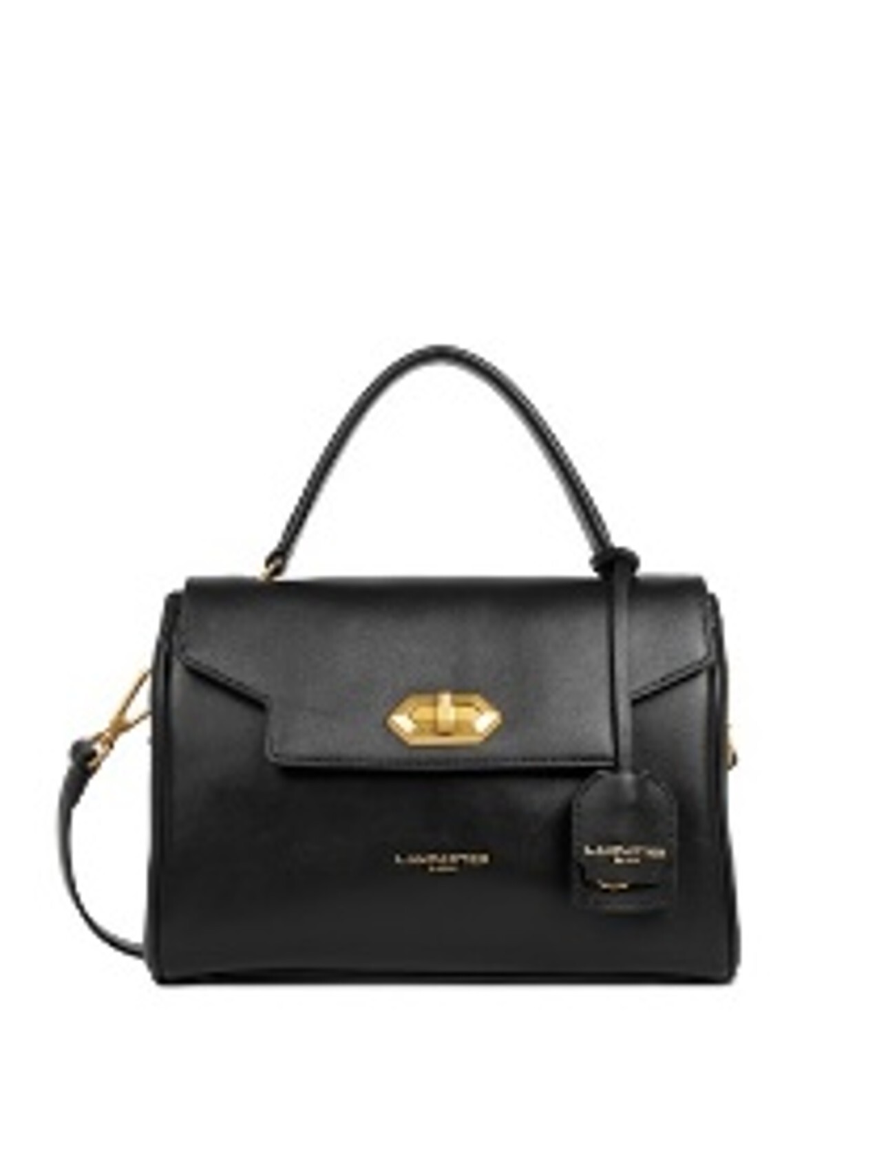 0702LC17-LANCASTER-HANDBAG-DUNE 深黑 DARK BLACK／深灰 DARK GREY (A17)