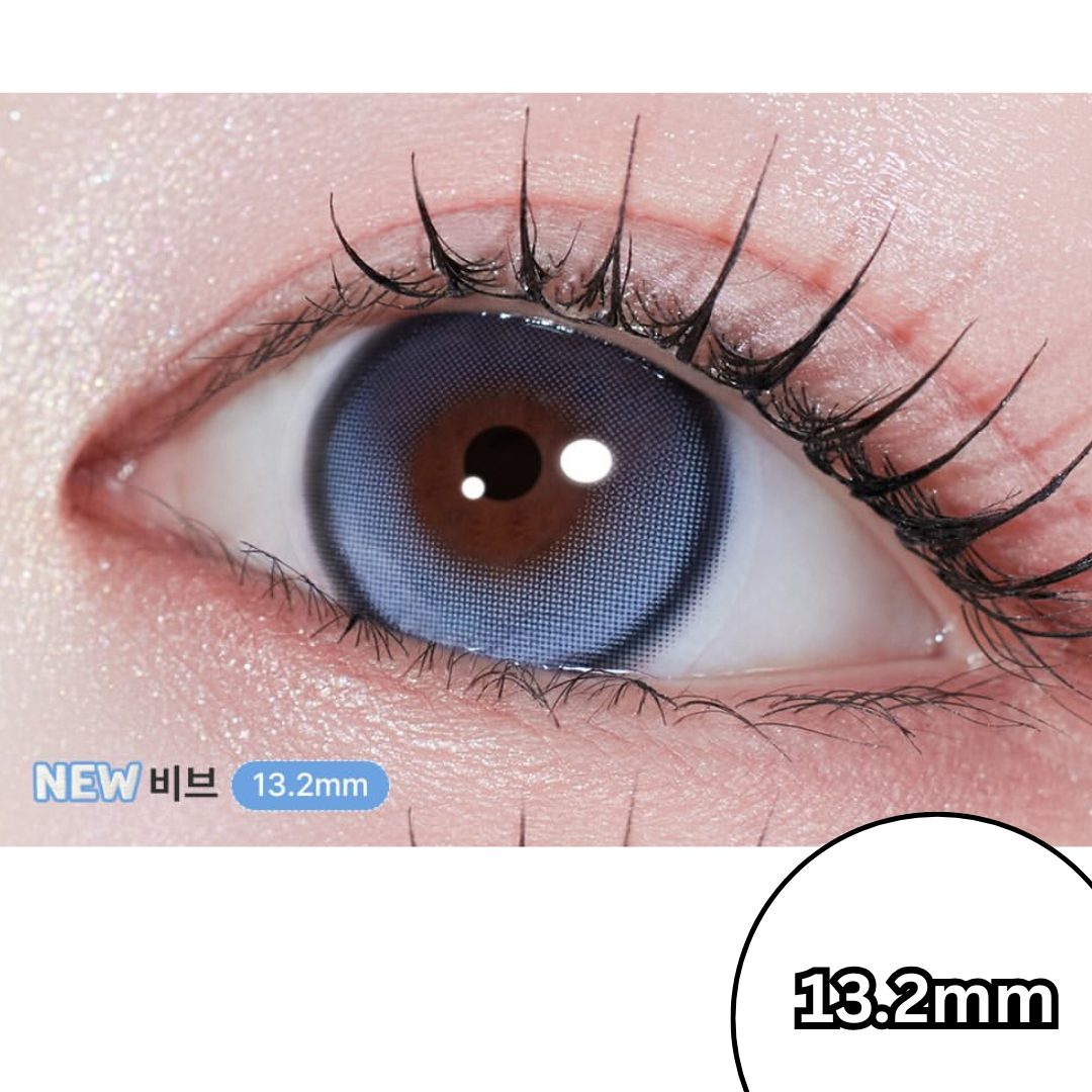 [13.2mm] FiPN Biv Venti Fixing 1 Month Denim 矽水凝膠彩妝隱形眼鏡｜每盒2片