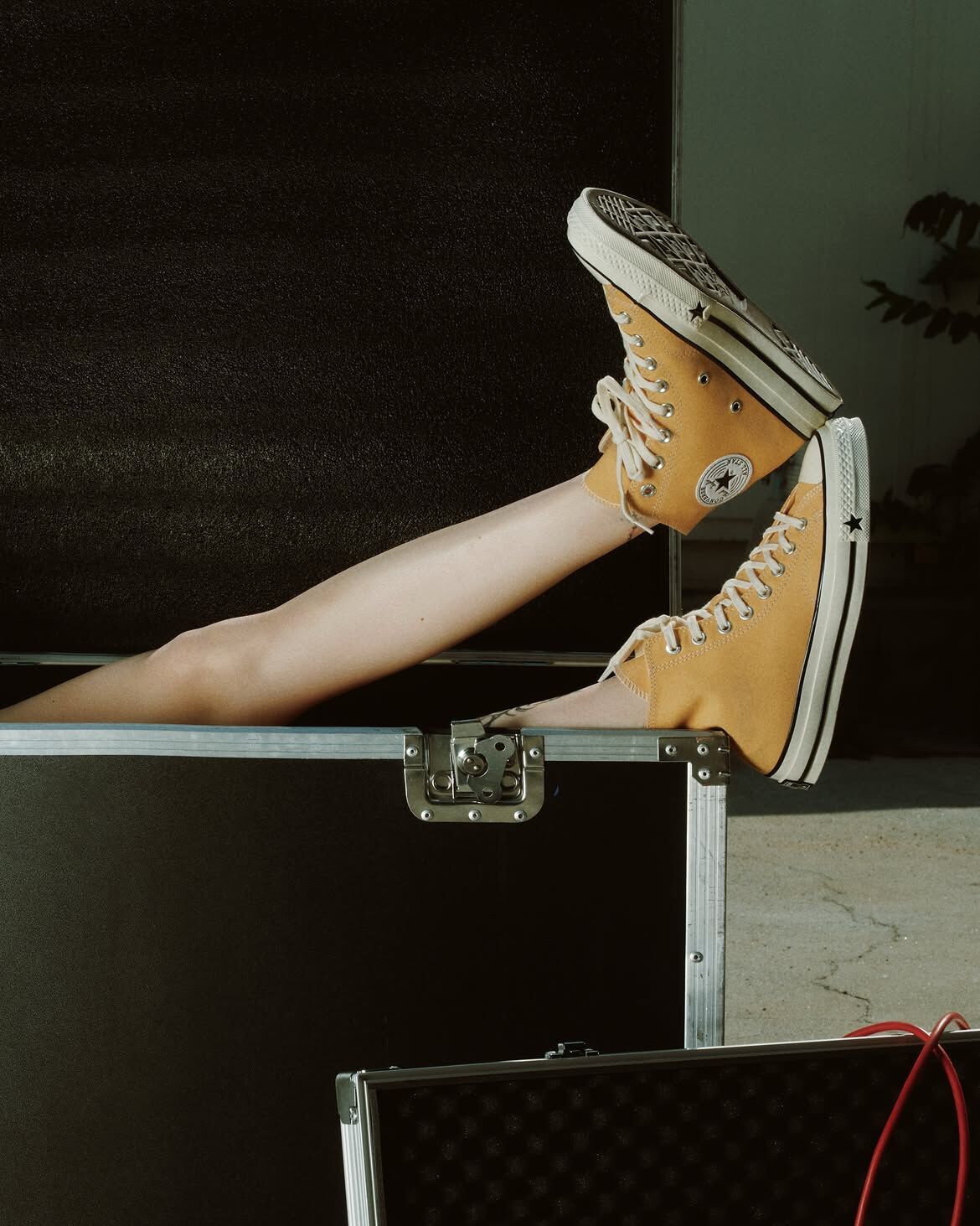 CONVERSE CHUCK 70 X 檸檬黃 奶油白 高筒 Karina代言同款 劉知珉 Yerin Baek 白藝潾 男女鞋 A24233C / 預購