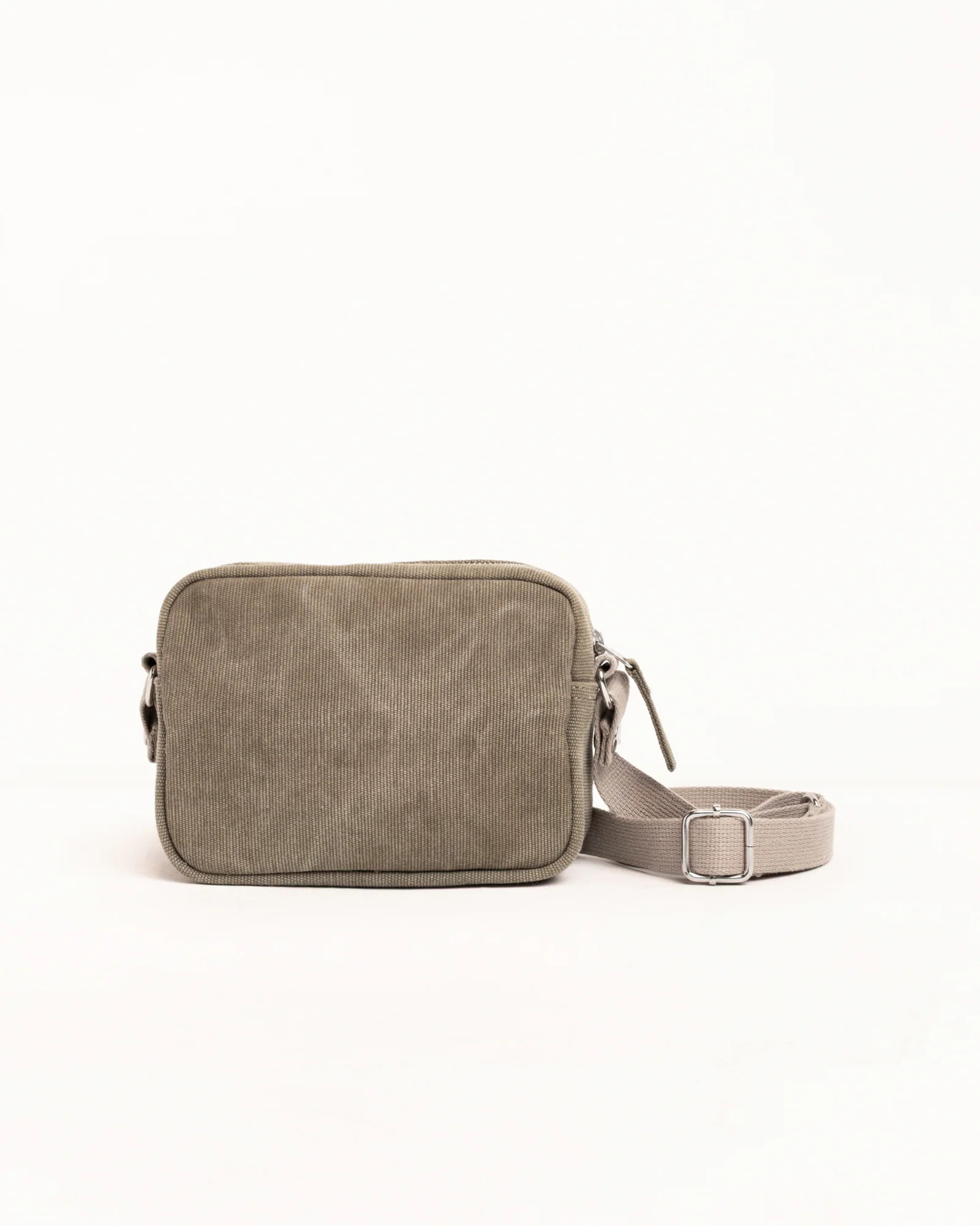 Stussy Waxed Canvas Side Pouch - Stone | 134276