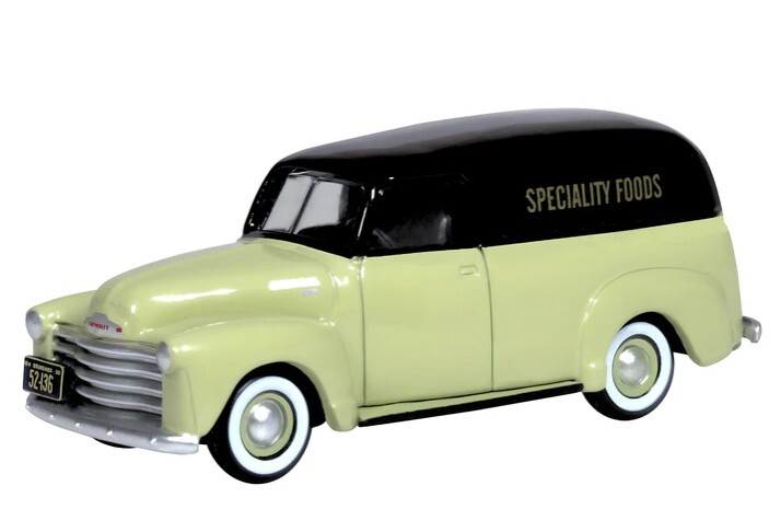Oxford 87CV50004 1:87 1950雪佛蘭廂型車（特種食品）