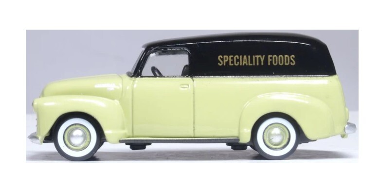 Oxford 87CV50004 1:87 1950雪佛蘭廂型車（特種食品）
