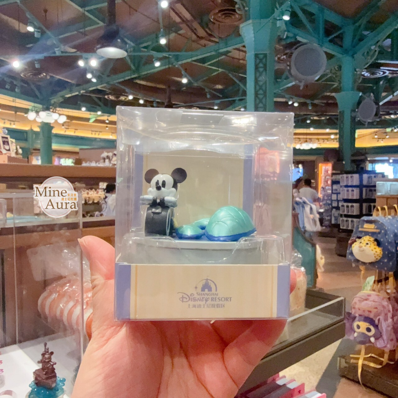 米奇 Mickey 極速光輪 造型 印章 文具用品 -上海迪士尼樂園