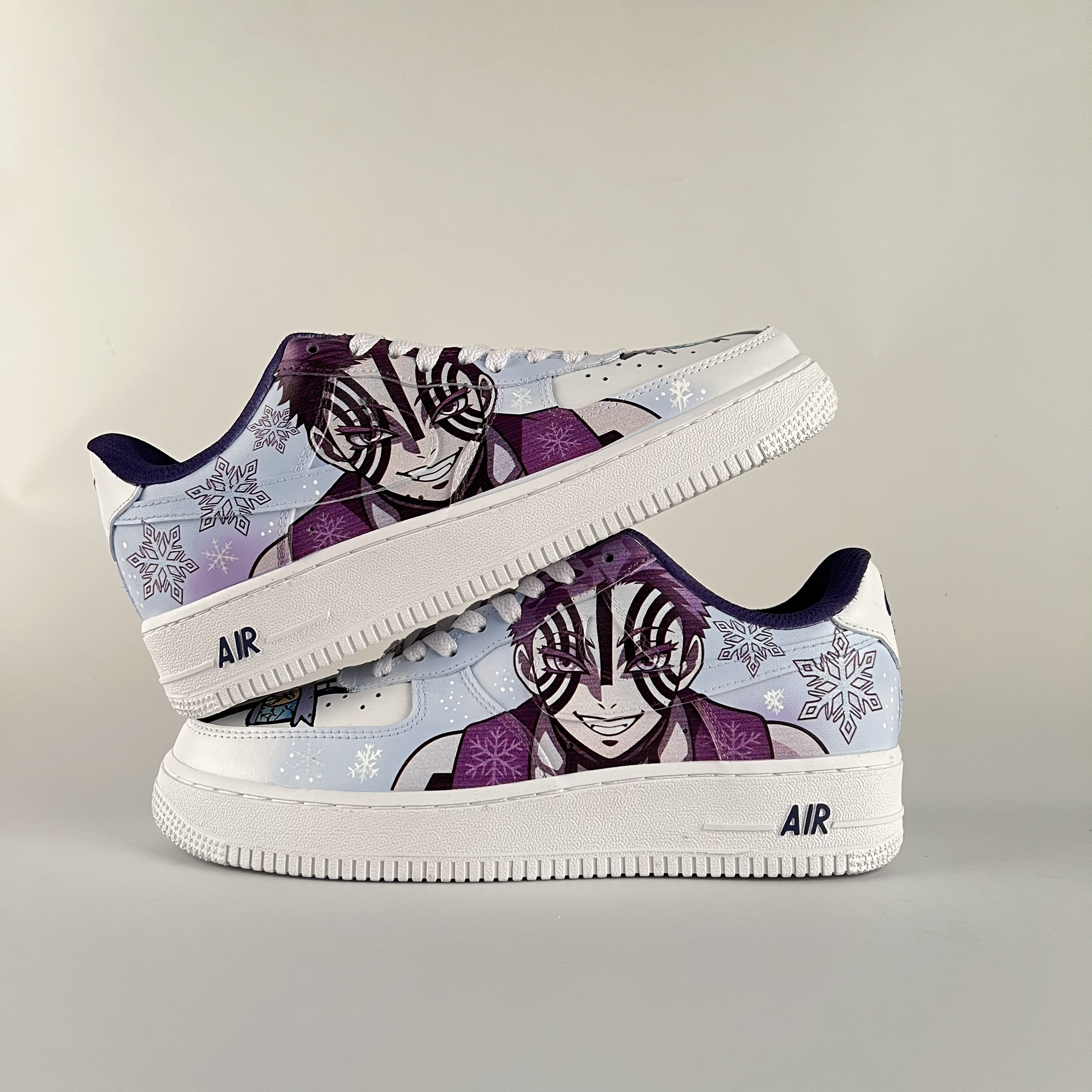 【 HAO NICE 】客製🎨Nike Air Force 1 手工彩繪 個性化客製鞋款❤ 鬼滅の刃 猗窩座 20雙限定紀念下單專區 客製款 配合legit 驗貨