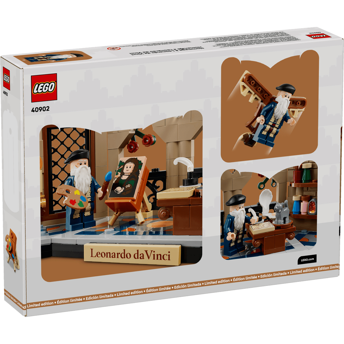 LEGO 40902 Tribute to Leonardo da Vinci
