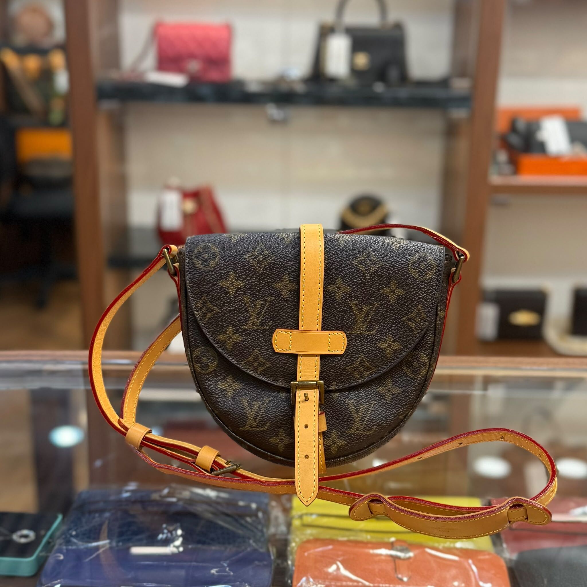 Vintage Lv Monogram 盾牌馬鞍款小號 #中古包