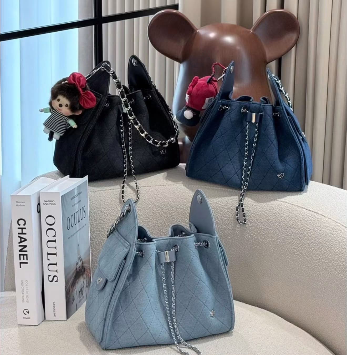 Pony Deco Bag (Denim Large)