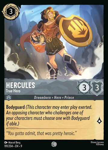 191/204·EN·9 Hercules - True Hero (Common)