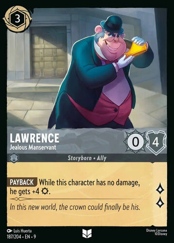 187/204·EN·9 Lawrence - Jealous Manservant (Uncommon)