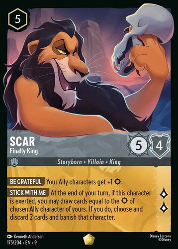 175/204·EN·9 Scar - Finally King (Legendary)