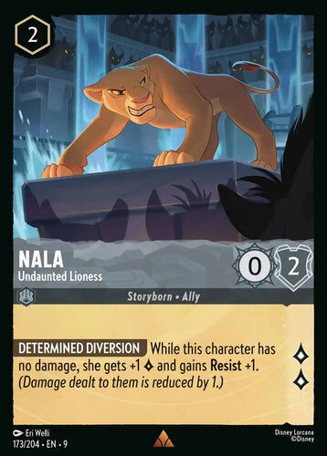 173/204·EN·9 Nala - Undaunted Lioness (Rare)