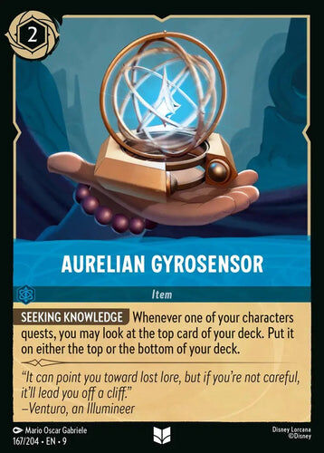 167/204·EN·9 Aurelian Gyrosensor (Uncommon)