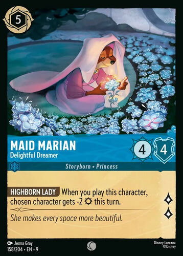 158/204·EN·9 Maid Marian - Delightful Dreamer (Common)