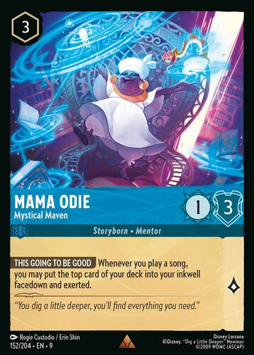 152/204·EN·9 Mama Odie - Mystical Maven (Rare)