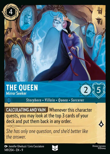 149/204·EN·9 The Queen - Mirror Seeker (Uncommon)