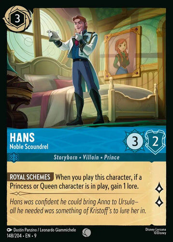 148/204·EN·9 Hans - Noble Scoundrel (Common)
