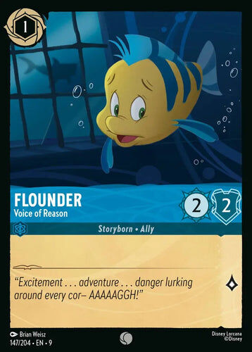 147/204·EN·9 Flounder - Voice of Reason (Common)