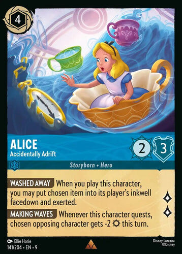 141/204·EN·9 Alice - Accidentally Adrift (Rare)