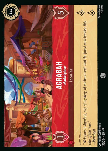 136/204·EN·9 Agrabah - Marketplace (Common)