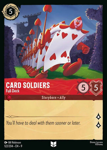 122/204·EN·9 Card Soldiers - Full Deck (Uncommon)