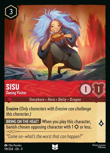 119/204·EN·9 Sisu - Daring Visitor (Uncommon)