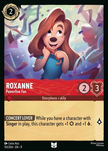 113/204·EN·9 Roxanne - Powerline Fan (Uncommon)