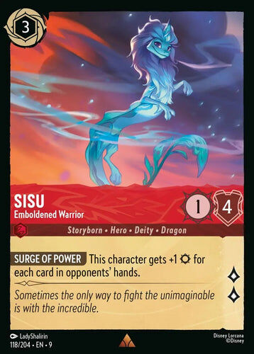 118/204·EN·9 Sisu - Emboldened Warrior (Rare)