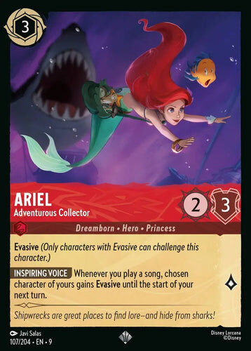 107/204·EN·9 Ariel - Adventurous Collector (Super Rare)