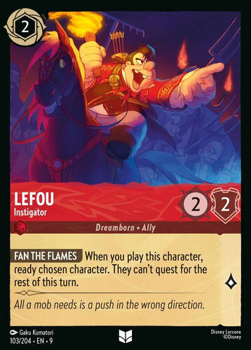 103/204·EN·9 LeFou - Instigator (Uncommon)