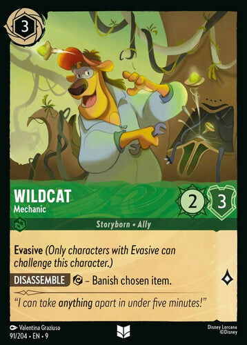 91/204·EN·9 Wildcat - Mechanic (Uncommon)