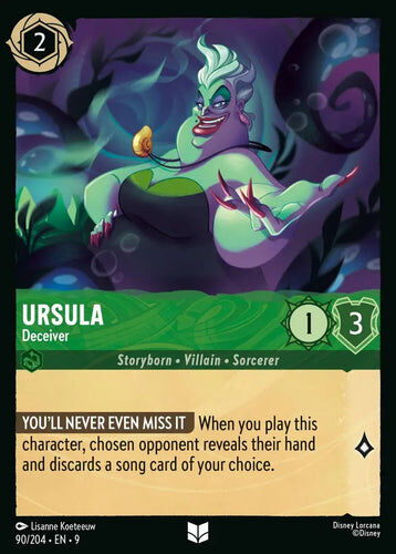 90/204·EN·9 Ursula - Deceiver (Uncommon)