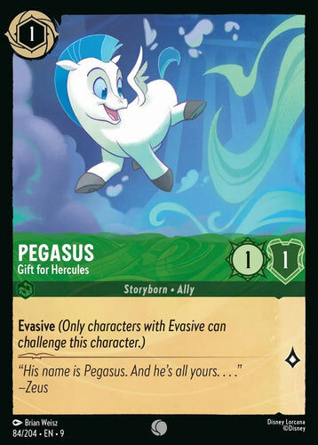 84/204·EN·9 Pegasus - Gift for Hercules (Common)