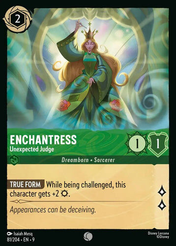 81/204·EN·9 Enchantress - Unexpected Judge (Common)