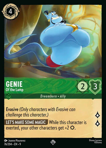76/204·EN·9 Genie - Of the Lamp (Super Rare)