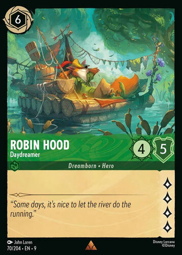 70/204·EN·9 Robin Hood - Daydreamer (Rare)