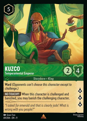 69/204·EN·9 Kuzco - Temperamental Emperor (Rare)