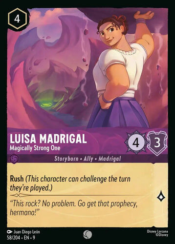 58/204·EN·9 Luisa Madrigal - Magically Strong One (Common)