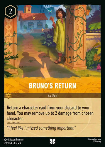 29/204·EN·9 Bruno's Return (Uncommon)