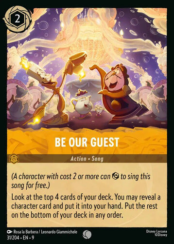 31/204·EN·9 Be Our Guest (Common)