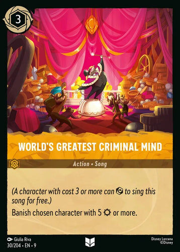 30/204·EN·9 World's Greatest Criminal Mind (Uncommon)
